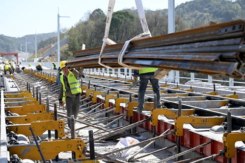 池黃鐵路無砟軌道施工全速推進，為高質量開通奠定堅實基礎
