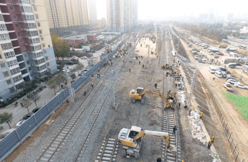 西安站改擴建工程取得階段性進展，施工建設穩步推進